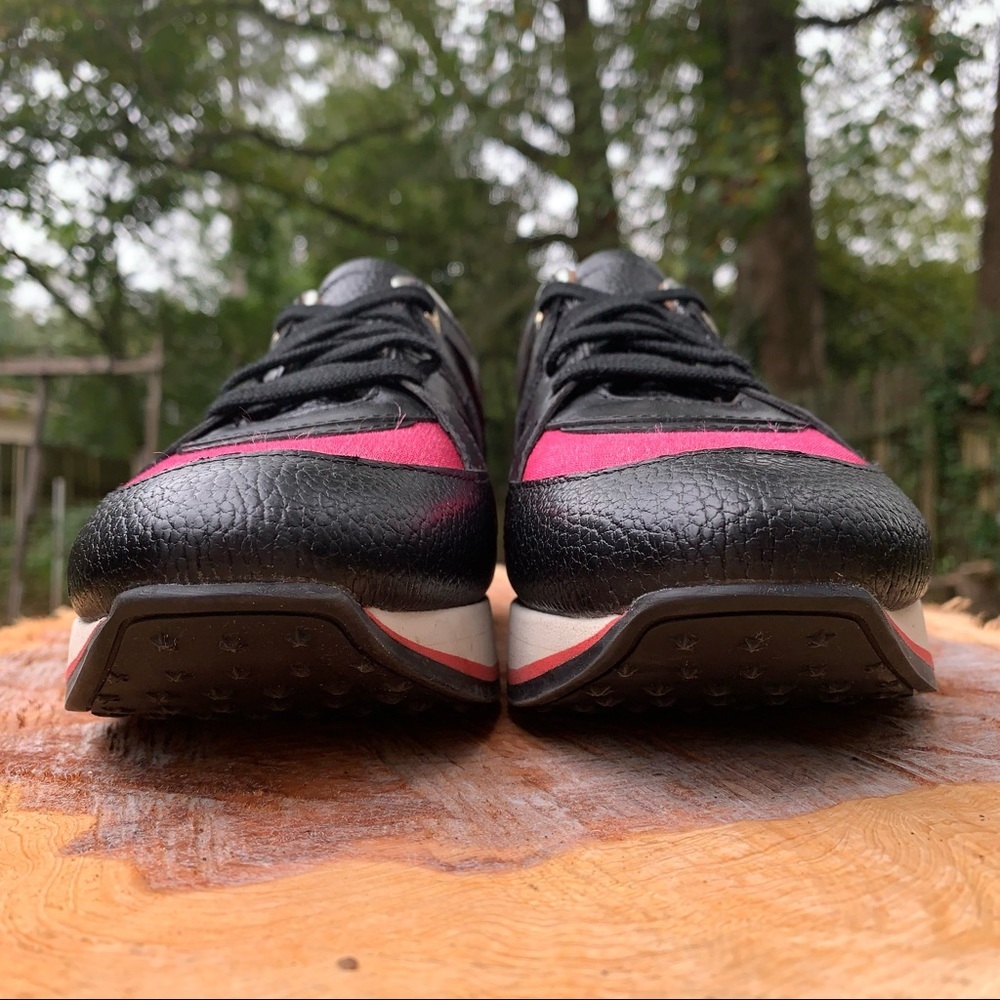 Jimmy Choo London geranium black lace up sneakers 39 - Picture 3 of 16